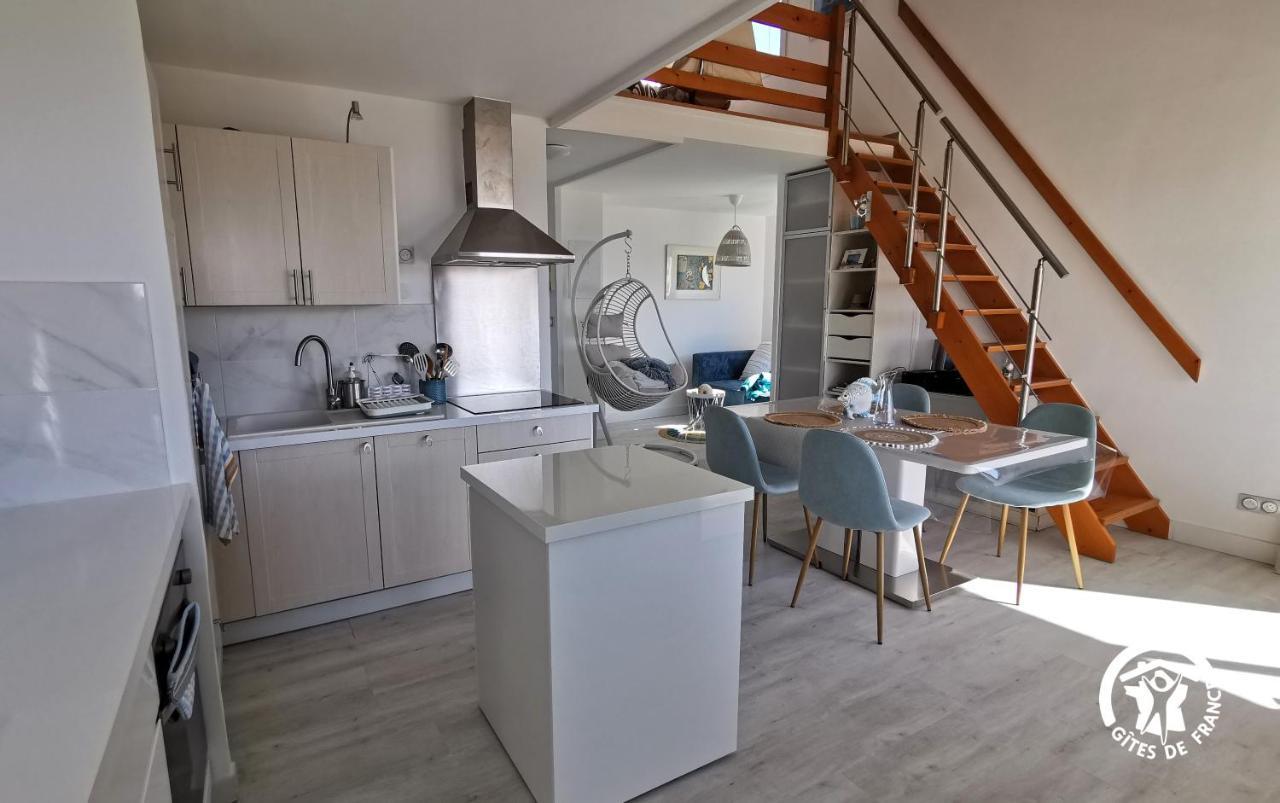La Sirene - Loft Moderne Et Lumineux Avec Vue Panoramique Sur Mer Mediterranee Et Port De Plaisance Frontignan Exterior photo